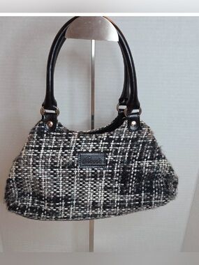 Roots Tweed Shoulder Bag